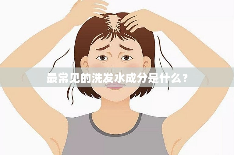 最常见的洗发水成分是什么？