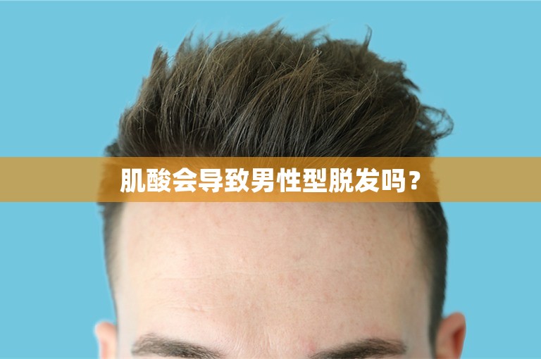 肌酸会导致男性型脱发吗？