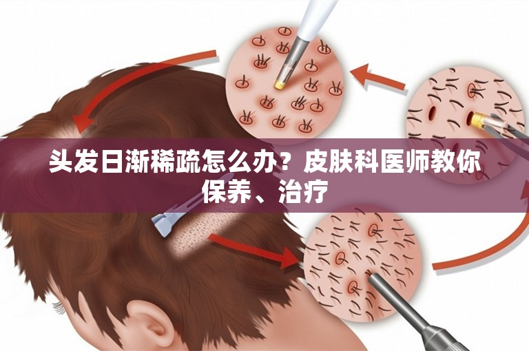 头发日渐稀疏怎么办？皮肤科医师教你保养、治疗